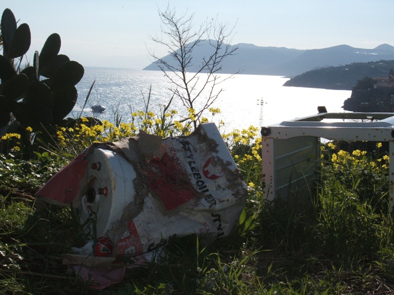 Discarica con vista