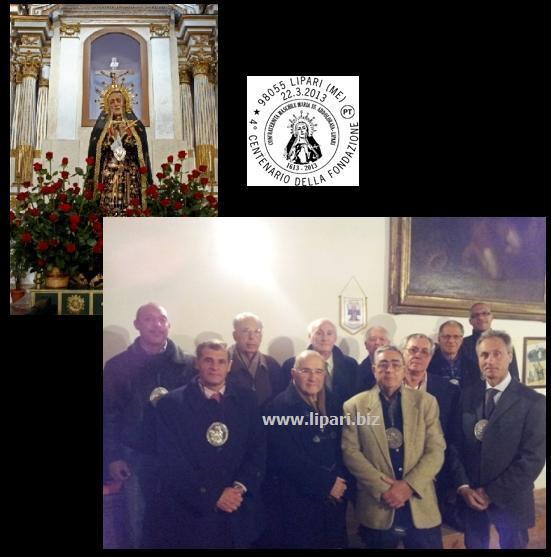 Annullo speciale per anniversario Confraternita