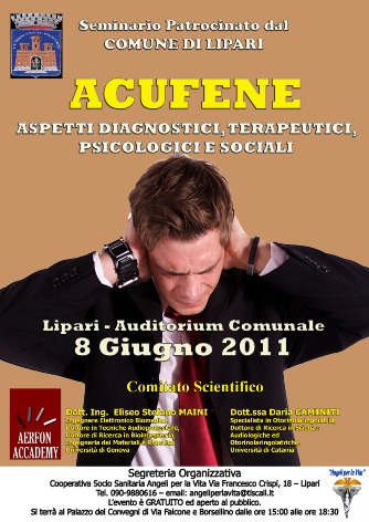 Acufene, seminario informativo a Lipari