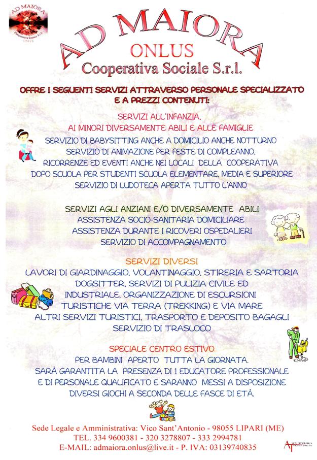 Nuova coop per gestione servizi socio-sanitari