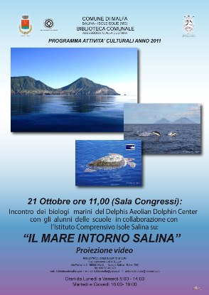 A Salina a tu per tu con il mare