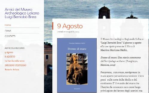 Amici del museo, c'è il sito web