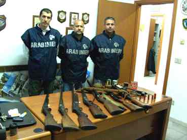 Armi e droga, quattro arresti a Santa Marina