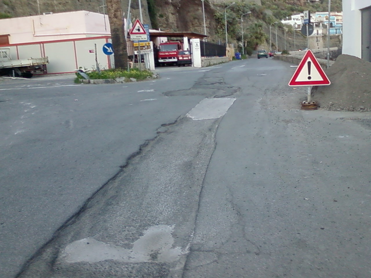 Biviano, strade pericolose