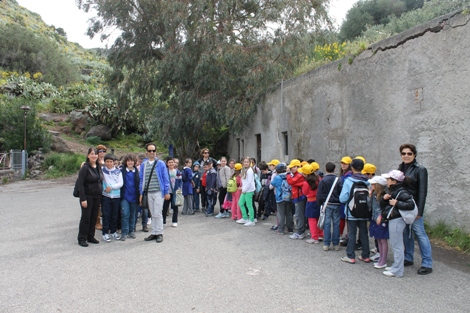 Bambini scuola Canneto scoprono museo