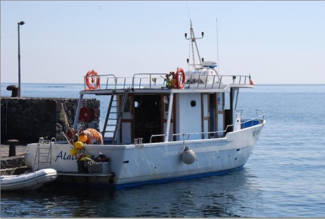 vendesi barca da pesca lipari eolie sicilia