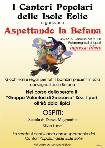 "Aspettando la Befana" al palacongressi
