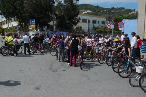 Non è solo un raduno di piccoli in bici