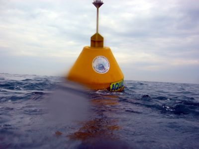 Boa anti-tsunami installata a Stromboli