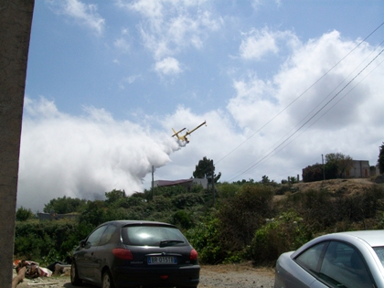 Culia, come spegnere un incendio senz'acqua ?