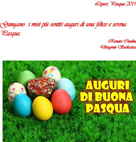 Pasqua 2011, gli auguri dei nostri lettori