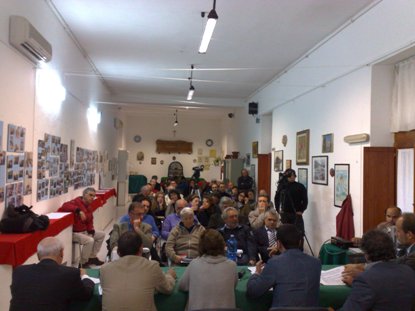 Candidati a Sindaco al Circolo dei Pensionati