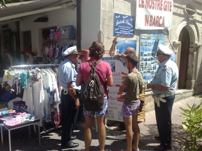 Piazza pulita della Polizia municipale