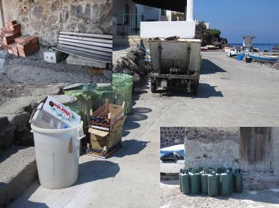 Cartolina di Sabatini da Alicudi e Panarea