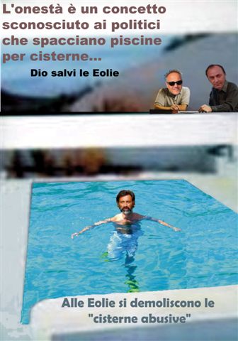 Piscine per cisterne, il messaggio di Roux