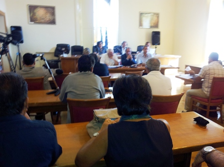 Taglio sezione tribunale, inizia la protesta