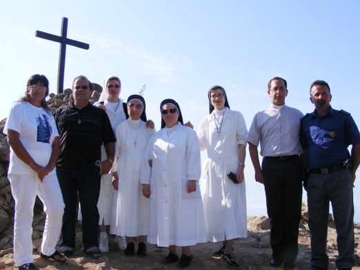 Nuova croce sul monte Fossa delle Felci