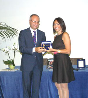 Premio giornalismo Furore 2008 a Daniela Bruzzone 
