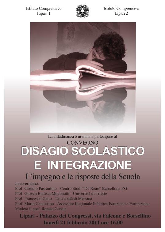 "Disagio scolastico e integrazione"