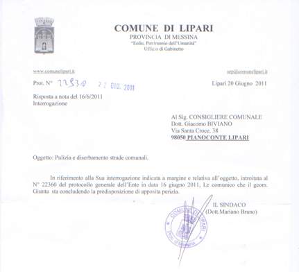 "Diserbamento con i fondi del ticket"