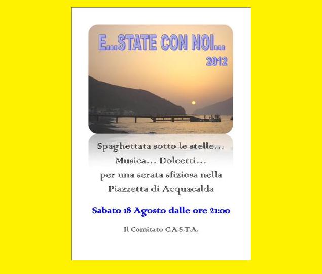 E...state con noi ad Acquacalda