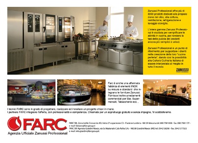 Farc Srl agenzia ufficiale Zanussi Professional