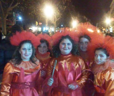Carnevale Eoliano, preparativi di sfilata