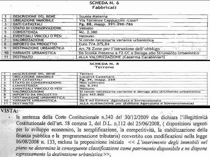 Guarino smaschera le mosse dell'Amministrazione