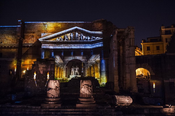 Foro di Augusto 2000 anni dopo.