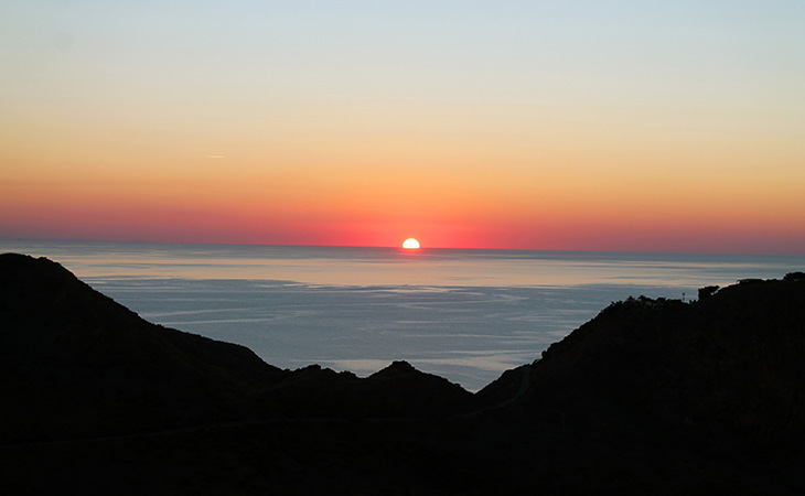 A Stromboli ho visto una bicicletta in moto