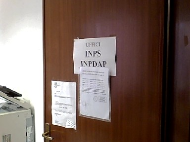 Inps, sportello aperto fino alle 11,30