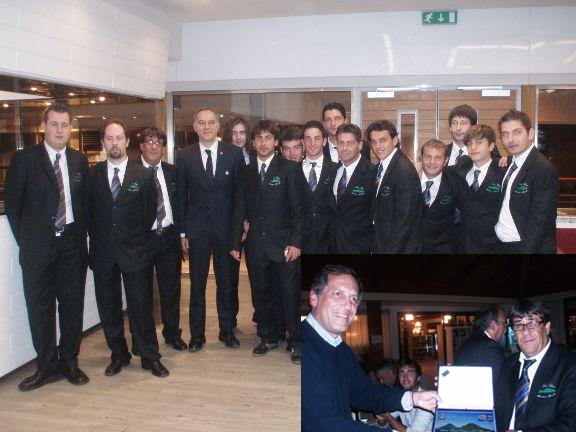L'Inter club Moratti porta la coppa a Salina