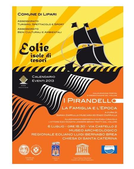 A Lipari la mostra " I Pirandello"