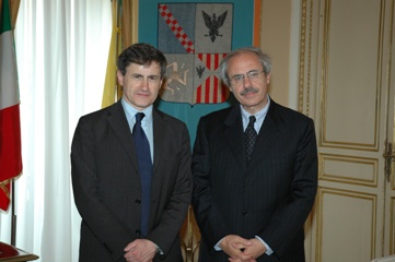 Lombardo incontra Alemanno