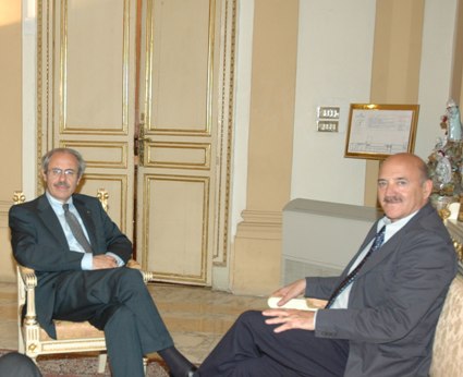 Lombardo incontra Angeletti