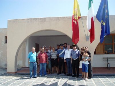 Santa Marina, Sindaco nella stazione marittima