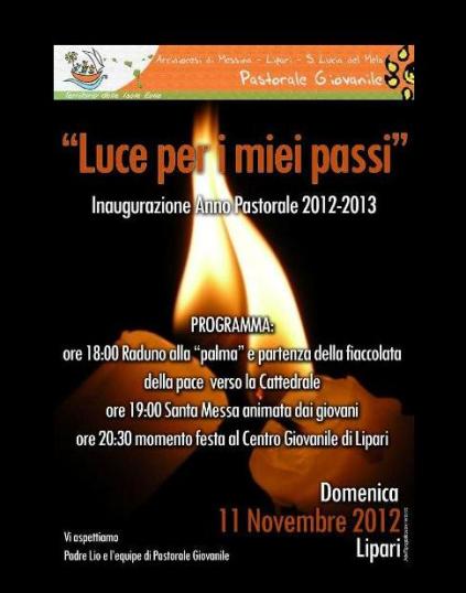 Domenica s'inaugura l'anno pastorale 