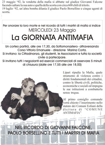 Giornata Antimafia