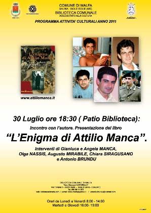 "L'enigma di Attilio Manca"