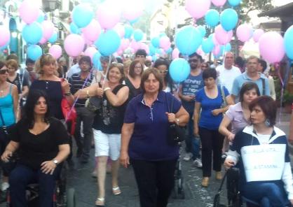 La " Marcia per la Vita" a Lipari