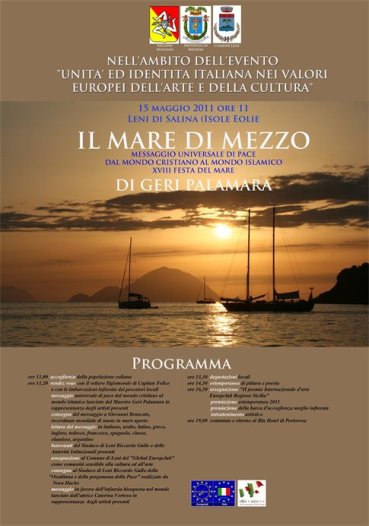 "Il mare di mezzo" delle Eolie per la pace