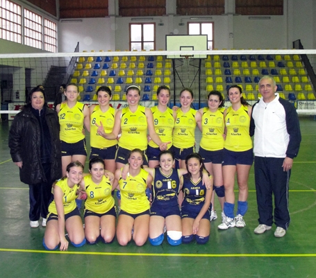 Volley, Meligunis primo in classifica