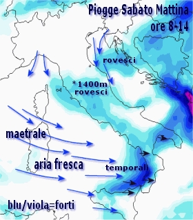 Domani temporali