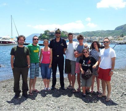 Filiera del pesce, stagisti universitari a Lipari