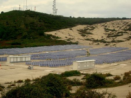 Il campo fotovoltaico di Monte S.Angelo