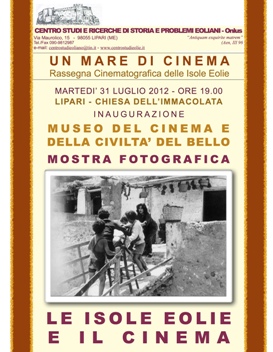Lipari, si inaugura il Museo del Cinema