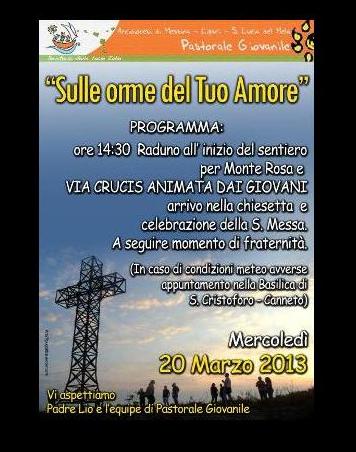 Via Crucis a Monte Rosa