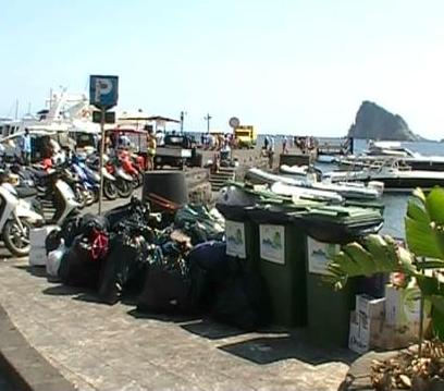 Panarea, ordinanza per raccolta differenziata