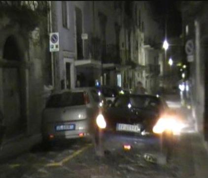 Posto per portatore di handicap occupato