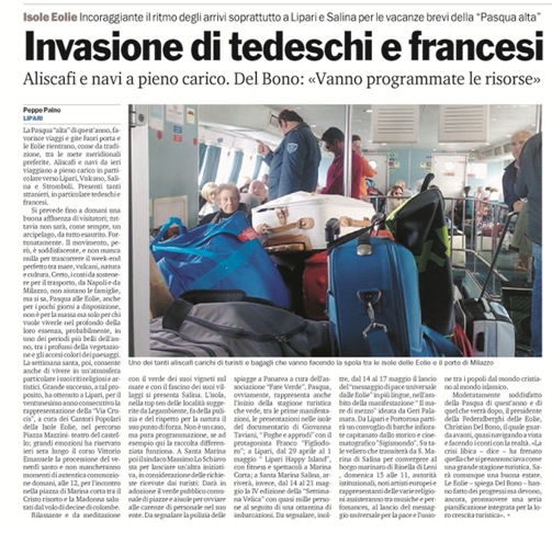 Pasqua 2011, invasione di tedeschi e francesi